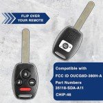 Keyless Fob for 2003-2010 Honda Accord & Element