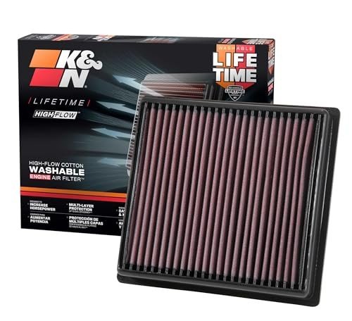 K&N High-Flow Engine Air Filter for Subaru
