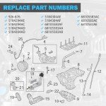 Engine Oil Filter Housing Cooler Kit for Dodge, Jeep, Ram