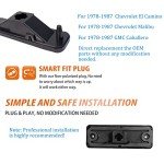 Smoked Lens Side Marker Light Kit for El Camino