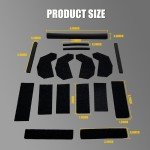 Hard Top Seal Kit for 2007-2018 Jeep Wrangler JK