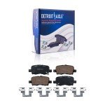 Honda Pilot Brake Pads and Rotors Kit 2003-2008