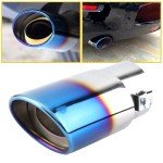 Blue Exhaust Pipe Tail Muffler Tip for Cars