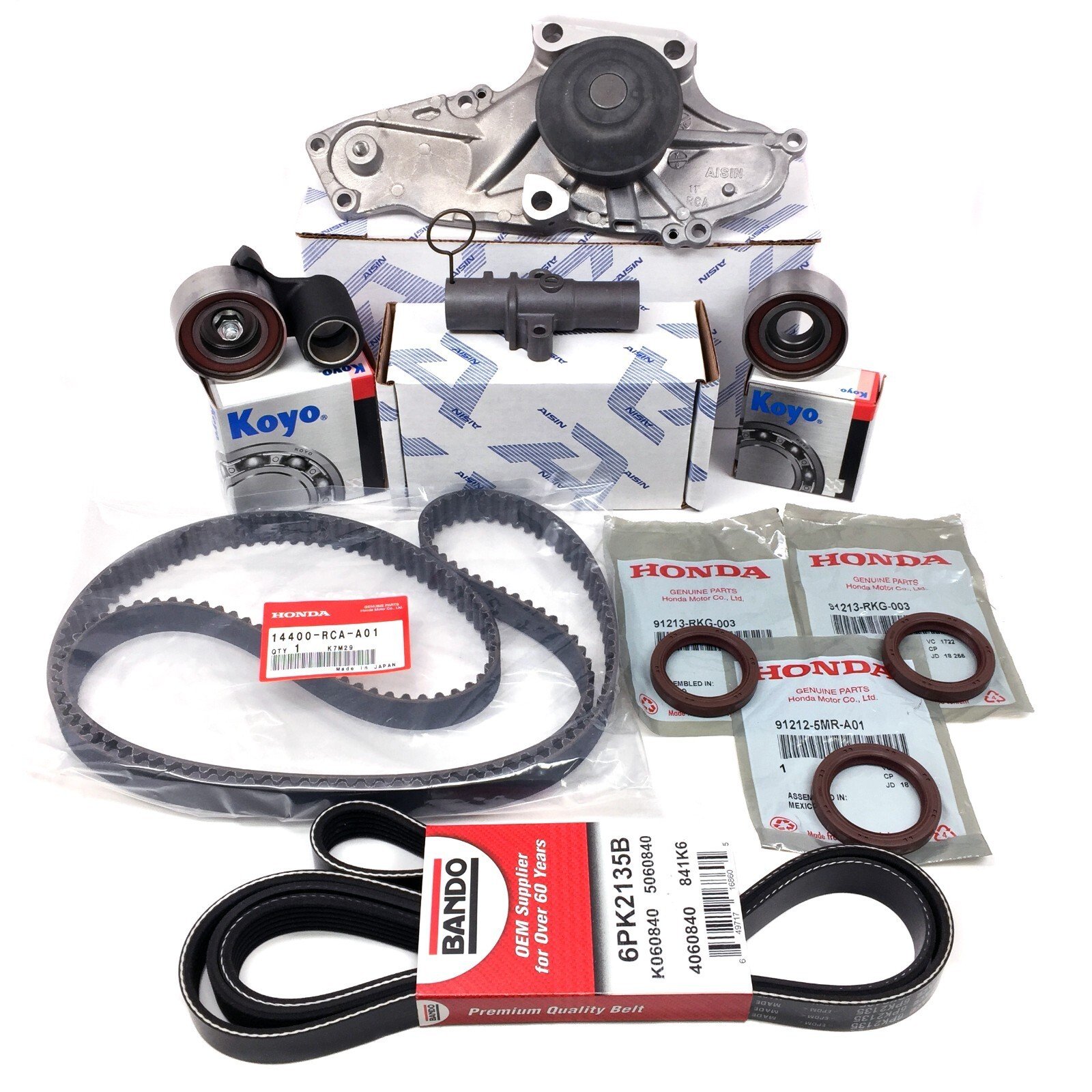 Aisin OEM Timing Belt & Water Pump Kit V6