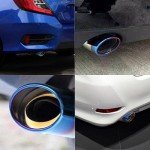 Blue Exhaust Pipe Tail Muffler Tip for Cars