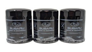 Subaru Engine Oil Filter & Gasket Kit - 3 Pack