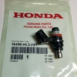 Genuine Honda Fuel Injector Assembly - Part No. 16450-HL3-F01