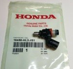 Genuine Honda Fuel Injector Assembly - Part No. 16450-HL3-F01