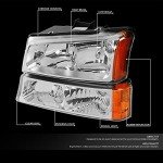 Chevy Silverado 2003-2006 Headlight Assembly Pair