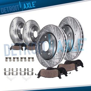 Brake Rotors and Pads Kit for 2016-2021 Honda Civic
