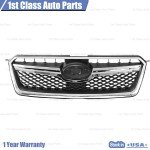Chrome Front Grille Assembly for 2013-2015 Subaru XV