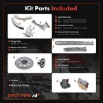 A-Premium 10PC Engine Timing Chain Kit for GM