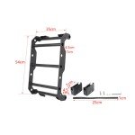 Jeep Wrangler JL Rear Window Ladder Extension 2018+