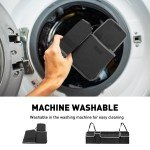 Oxford Back Seat Cargo Storage Organizer - Black