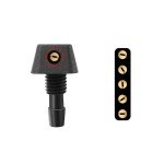 2PCS Car Windscreen Washer Mist Spray Nozzles