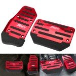 Red Non-Slip Automatic Brake Pedal Pad Cover