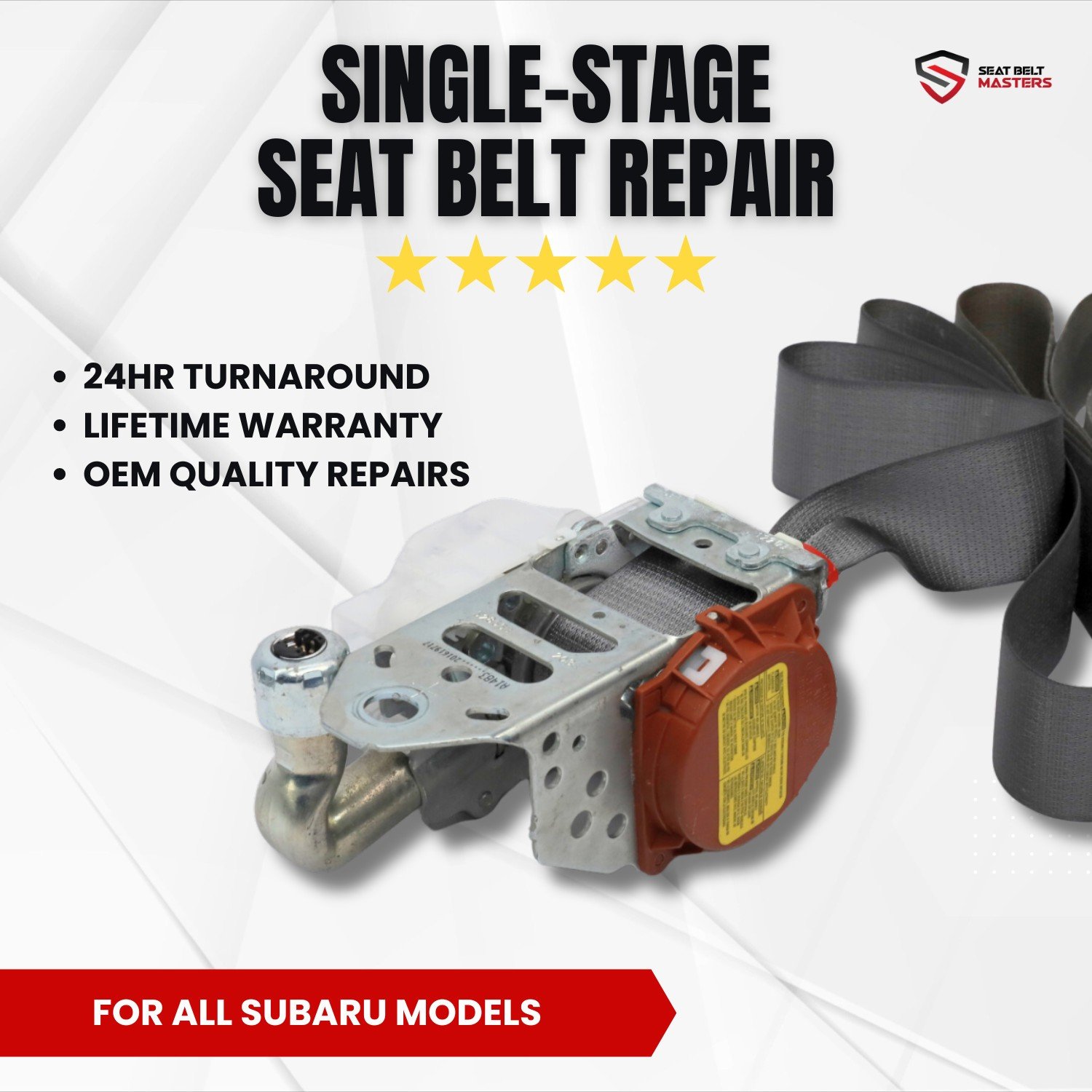 Subaru Seat Belt Repair Service for All Models