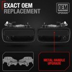 Upgraded Metal Door Handle Set for Toyota Tacoma