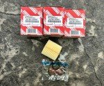 Toyota 04152-YZZA1 Oil Filter Set of 3
