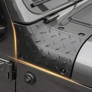 Cowl Armor Corner Guards for 2018-2022 Jeep Wrangler