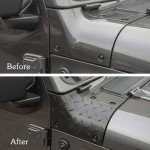 Cowl Armor Corner Guards for 2018-2022 Jeep Wrangler