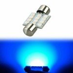 13-Piece LED Interior Car Light Kit - Blue