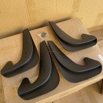 Universal Black Car Mud Flaps - 4 Pack