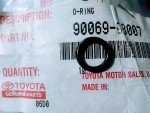 Toyota OEM Discharge Hose O-Ring #90069-08007