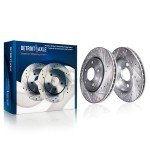 13.78" Drilled Brake Rotors & Pads for Grand Cherokee