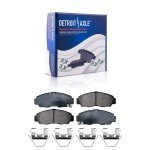 Disc Brake Rotors and Pads Kit for Acura TSX, Honda Accord
