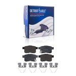 Disc Brake Rotors and Pads Kit for Acura TSX, Honda Accord