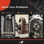 A-Premium 10PC Engine Timing Chain Kit for GM