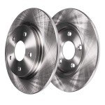 Disc Brake Rotors and Pads Kit for Acura TSX, Honda Accord