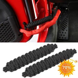 Black Door Limit Strap for Jeep Wrangler 1997+