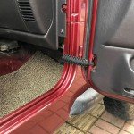 Black Door Limit Strap for Jeep Wrangler 1997+