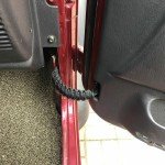 Black Door Limit Strap for Jeep Wrangler 1997+