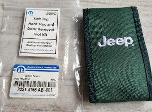 MOPAR Jeep Soft & Hard Top Removal Tool Kit