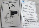MOPAR Jeep Soft & Hard Top Removal Tool Kit