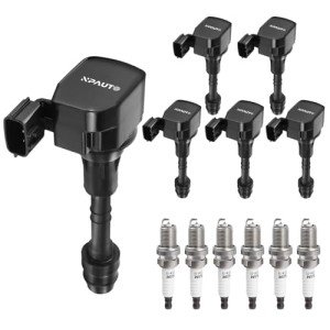 Nissan Ignition Coil Pack & Spark Plugs Set