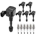 Nissan Ignition Coil Pack & Spark Plugs Set