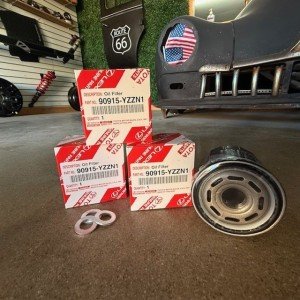 Toyota OEM 90915-YZZN1 Oil Filter - Dealer Quality