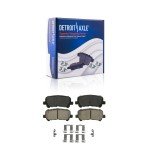 Drilled & Slotted Brake Rotors and Pads Set