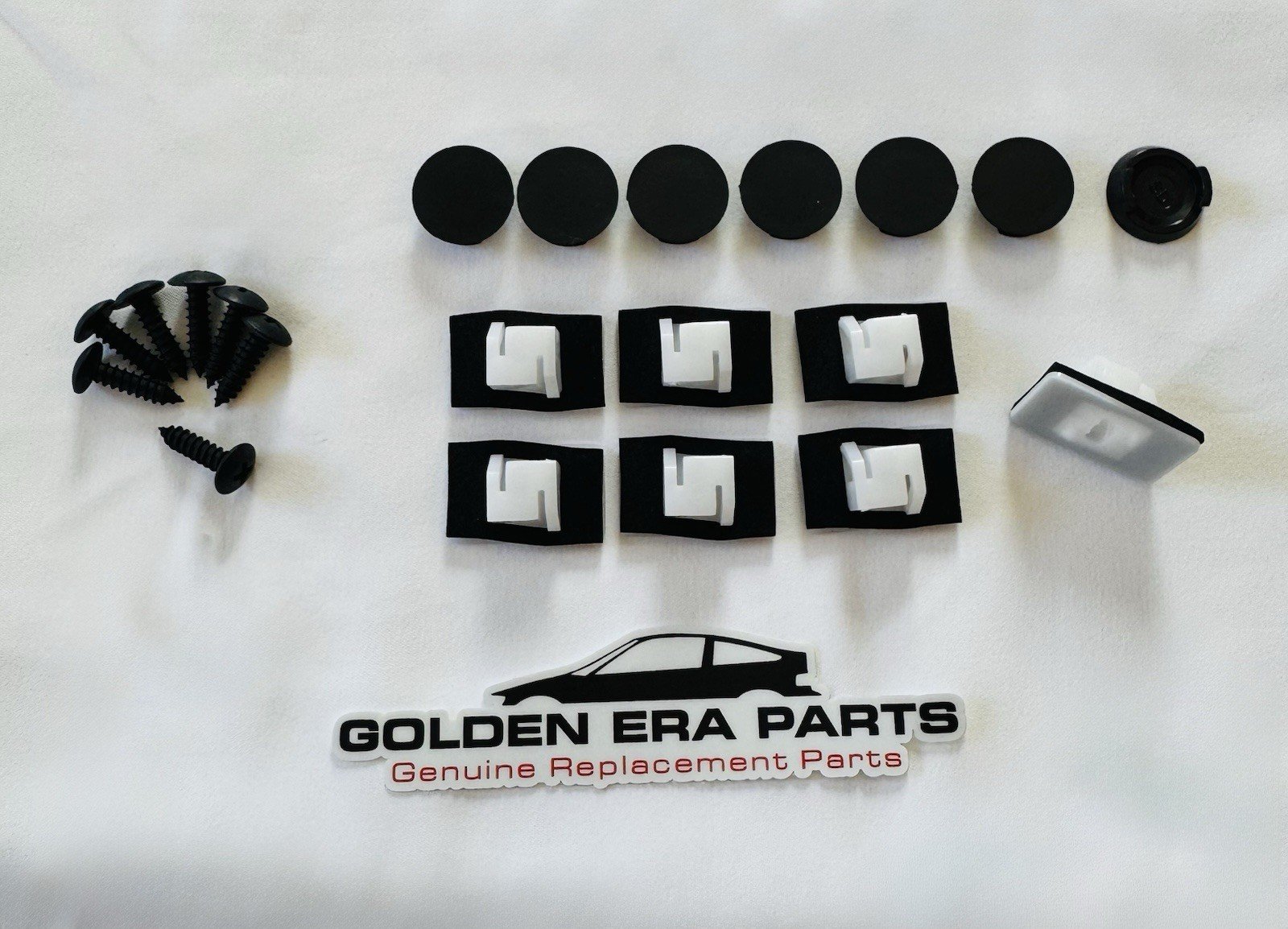 Honda Civic CRX EF Cowl Trim Hardware Kit
