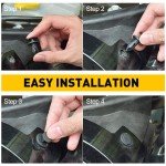190-Piece Car Body Push Pin & Trim Clip Set