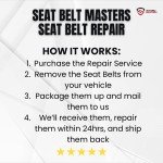Toyota Seat Belt Repair Service for All Models