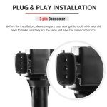 Nissan Ignition Coil Pack & Spark Plugs Set