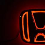 Red LED Rear Emblem Light for Honda