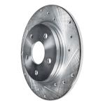 Front and Rear Drilled Brake Rotors Kit for Subaru