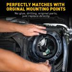 7" Headlight Bracket Mount for Jeep Wrangler JK