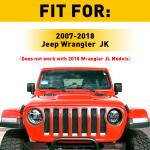 7" Headlight Bracket Mount for Jeep Wrangler JK